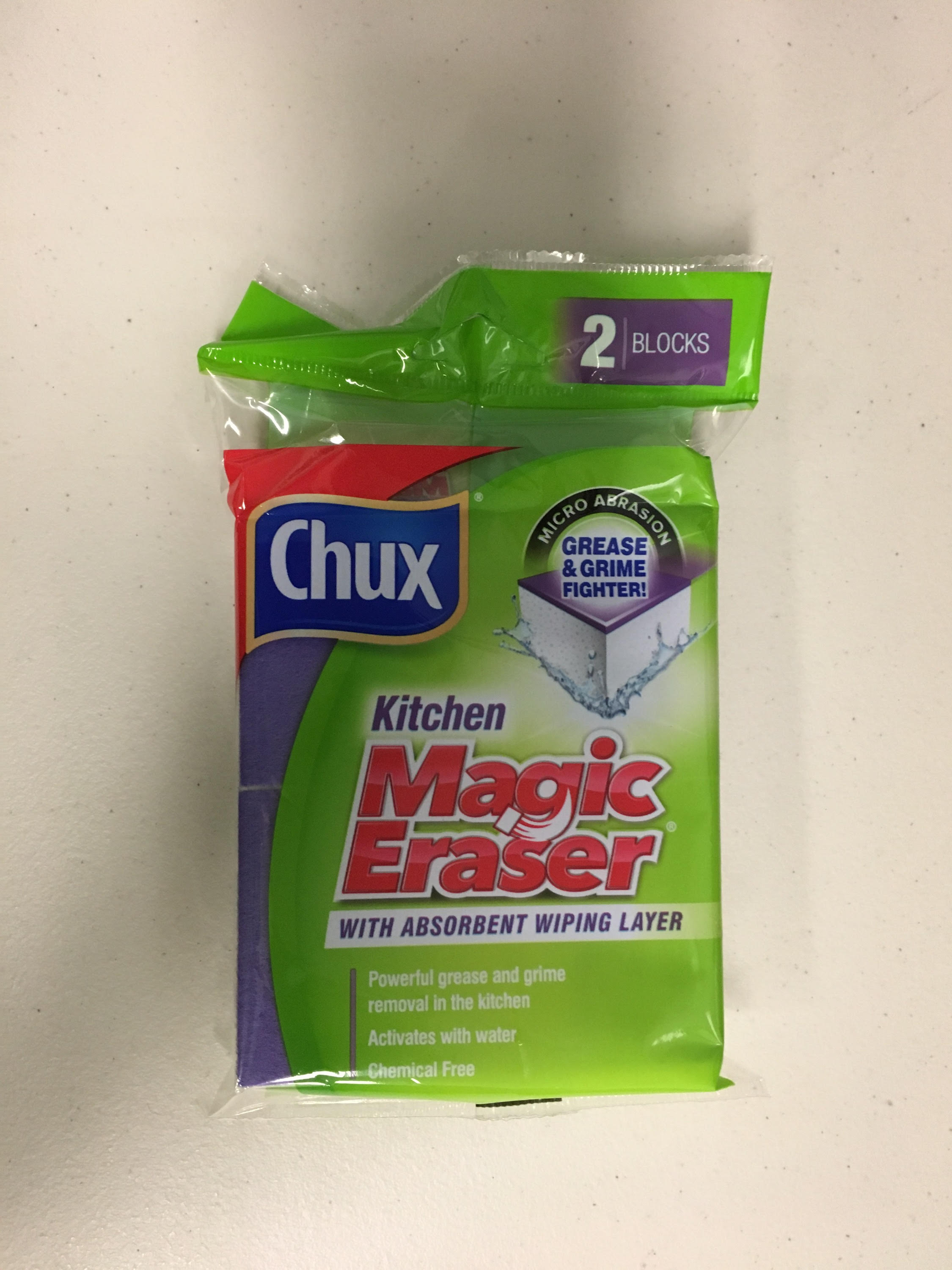 Chux Magic Block Eraser Pkt2