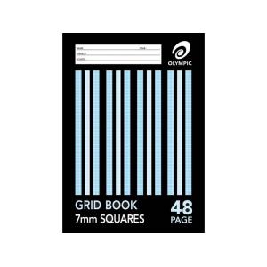 Grid Book Olympic A4 48 Page 7mm (FS)