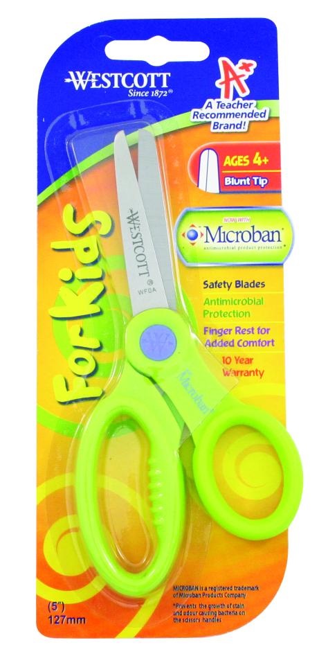 Scissors Wescott Kids 5 inch Blunt Tip Anti Microbial
