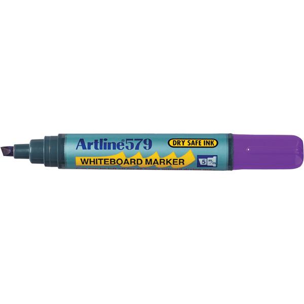 Marker Whiteboard Artline 579 Chisel Purple