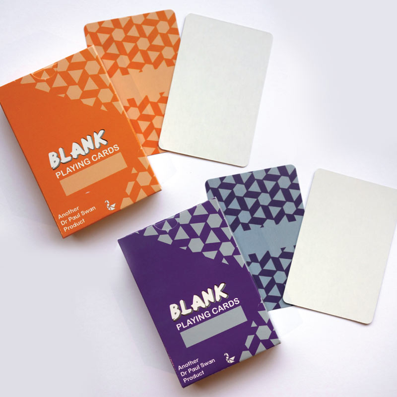 Blank Cards (1 pack, make your own games)