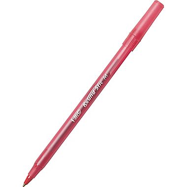 Pen BIC Round Stic Medium Red (FS)