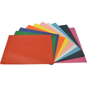 Tissue Paper A4 17gsm Assorted Colours Pack 120 (FS)