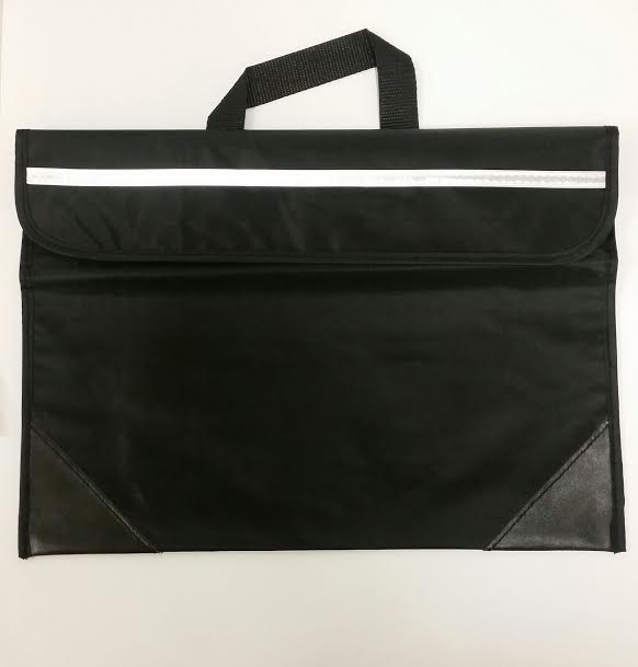 Book Bag 270mm x 380mm Nylon Black