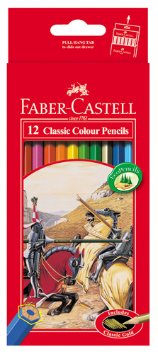 Pencil Coloured Faber Classic 12