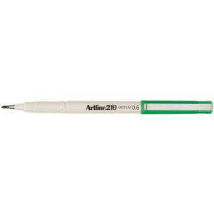 Pen Artline 210 Fineliner 0.6mm Green (FS)