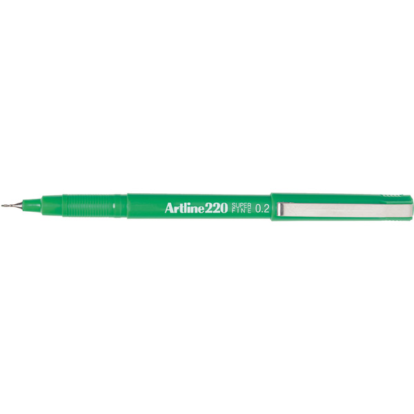 Pen Artline 220 Fineliner 0.2mm Green (FS)