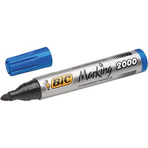 Marker Permanent BIC Marking 2000 Bullet Blue (FS)