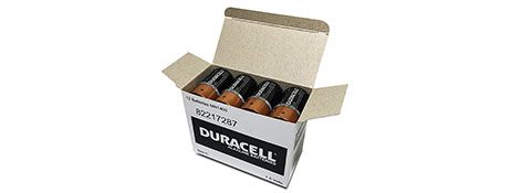 Battery Coppertop Duracell C Bx12 (FS)