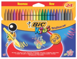 Crayons BIC Kids Plastidecor Pack 24 (FS)