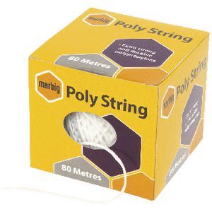 Poly String Marbig 80M Ball White (FS)
