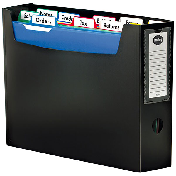 Organiser Portable Marbig A4 Black (FS)