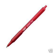 Pen BIC Soft Feel Medium Retractable Red (FS)