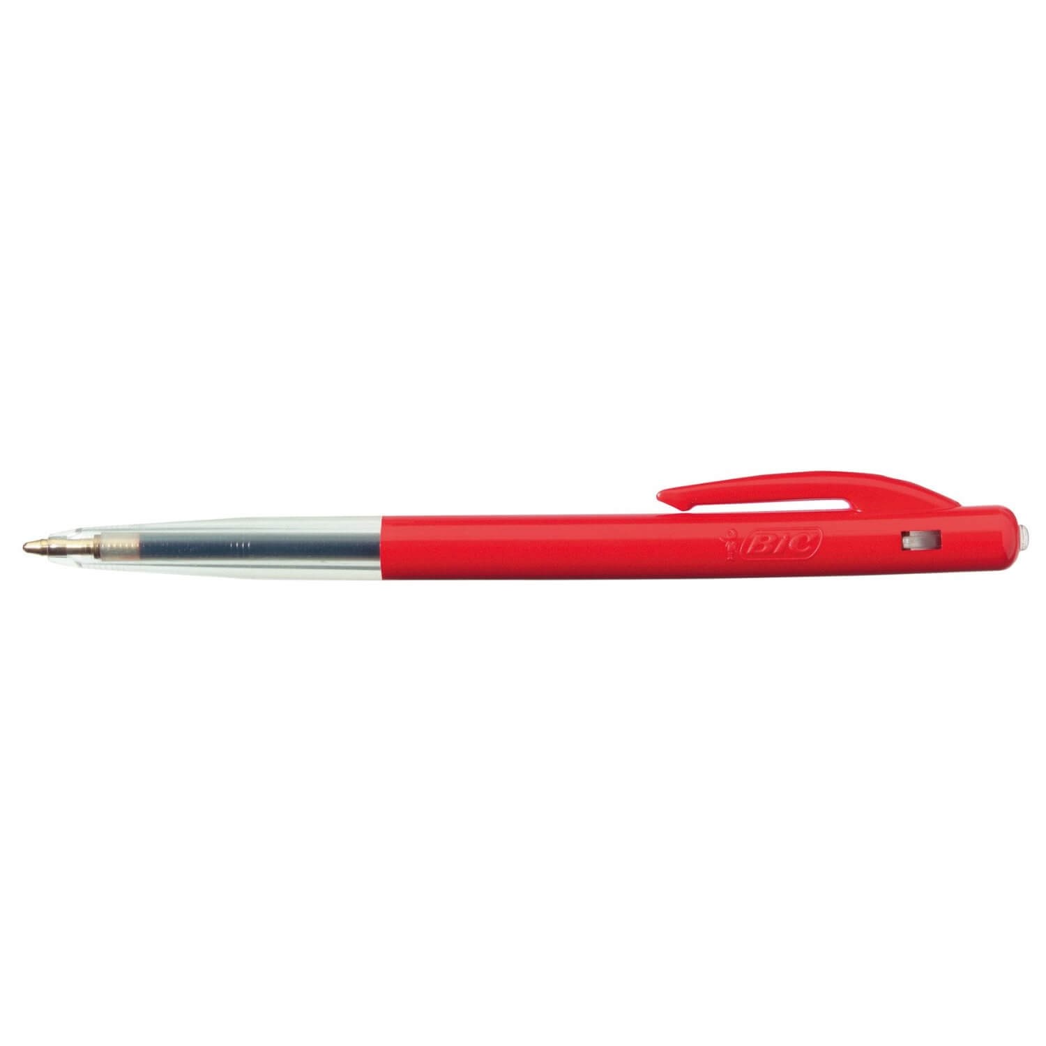 Pen BIC M10 Clic Medium Red (FS)
