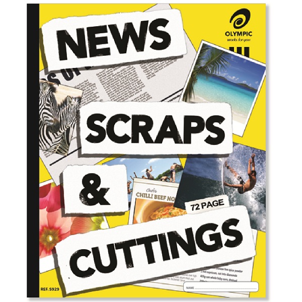 Scrap Book News & Cutting 400x325mm 72 Page