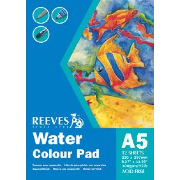 Reeves Watercolour Pad 300gsm A5 (FS)
