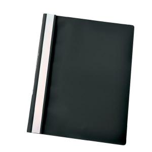 Flat File A4 Plastic Clear Cover Black