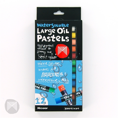 Pastels Oil Large Micador Water Soluble 12 (FS)
