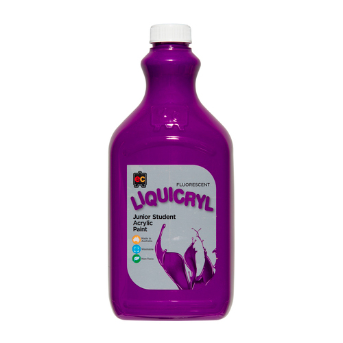 EC Liquicryl Acrylic Paint 2L - Fluoro Purple (FS)