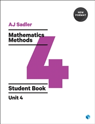 Sadler Maths Methods Unit 4 Student Book (Revised Format)