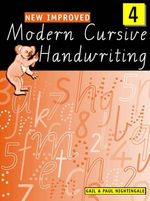 New Improved Modern Cursive Handwriting Book 4
