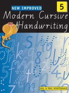 New Improved Modern Cursive Handwriting Book 5