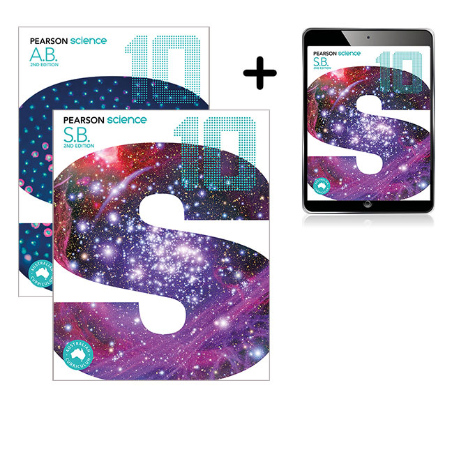 Pearson Science 10 2nd Edition SB/EB/AB/LBS Combo Pack