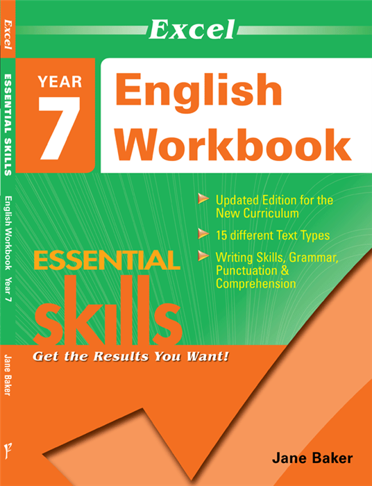 EXCEL ESSENTIAL SKILLS - ENGLISH WORKBOOK YEAR 7