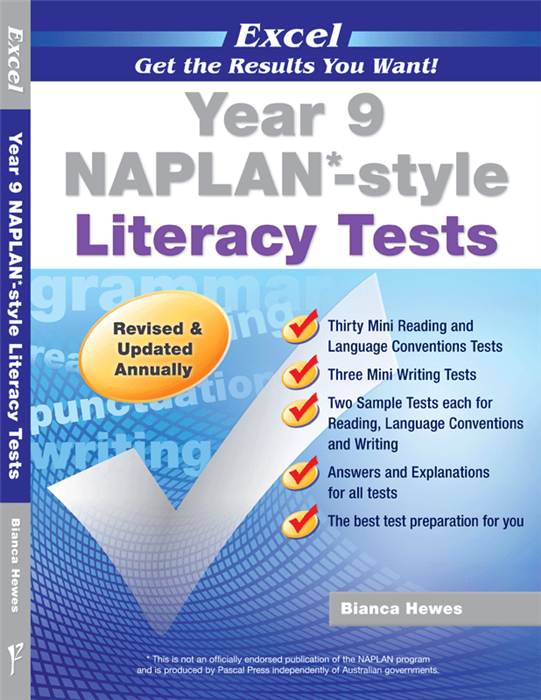 Excel Year 9 NAPLAN Style Literacy Tests