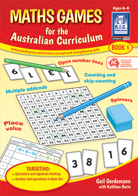 Maths Games for the Australian Curriculum - Book 1