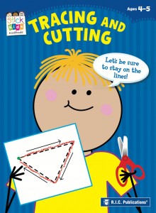 Stick Kids Maths - Tracing and Cutting - Ages 4-5