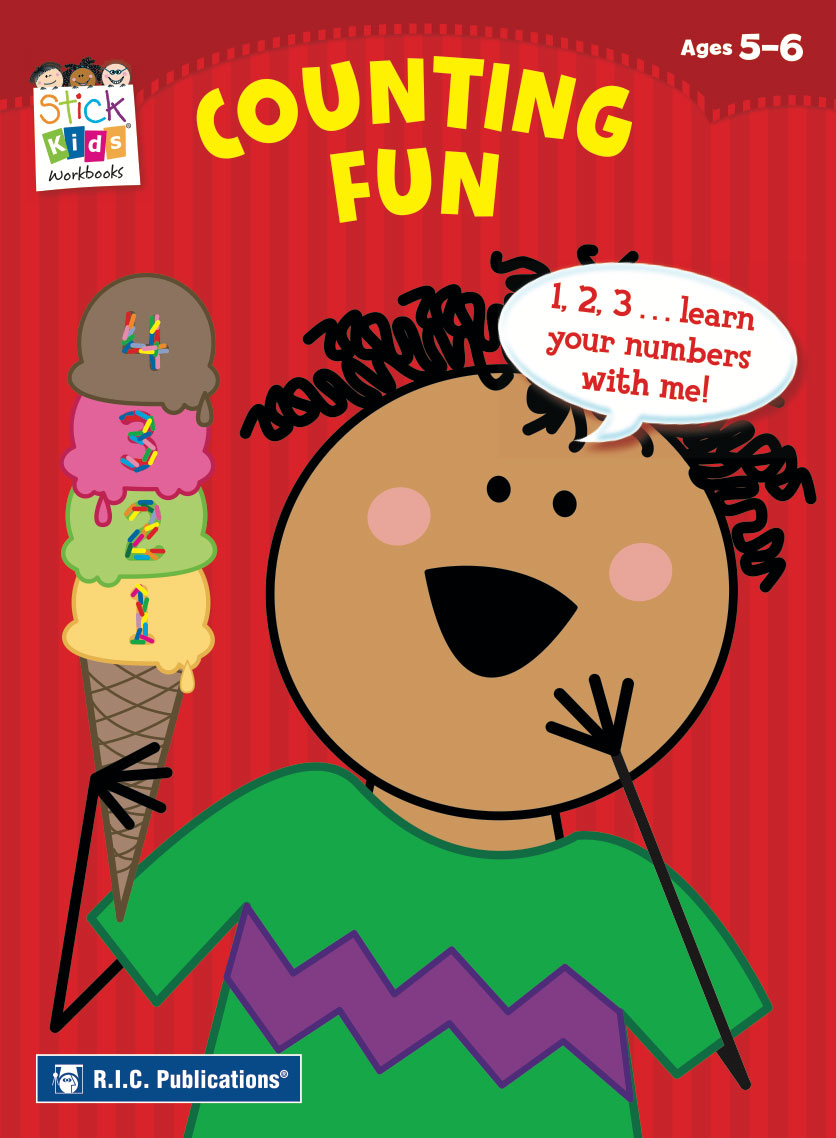 Stick Kids Maths - Counting Fun - Ages 5-6