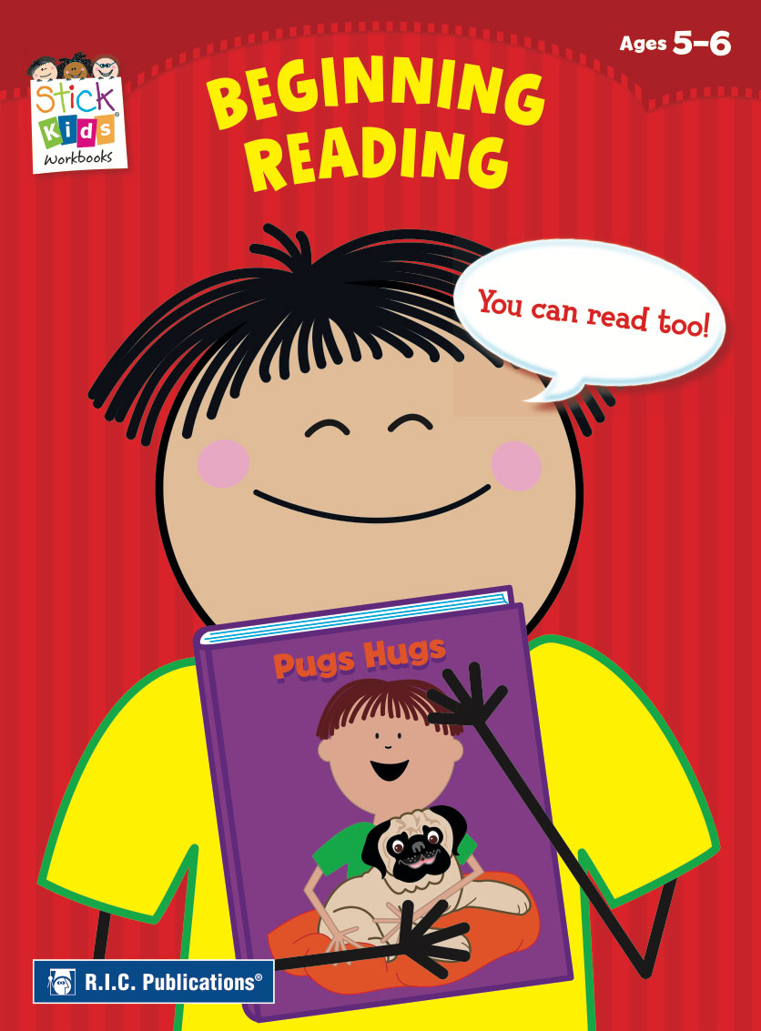 Stick Kids English - Beginning Reading - Ages 5-6