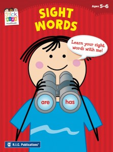 Stick Kids English - Sight Words - Ages 5-6