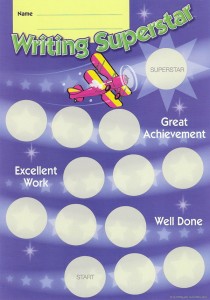Writing Superstar Achievement Cards (PAPER) Pack 35