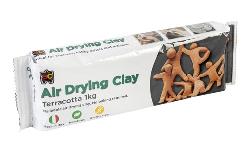 Clay Modelling EC Air Drying 1Kg Terracotta (FS)