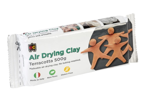 Clay Modelling EC 500g Air Drying Terracotta (FS)
