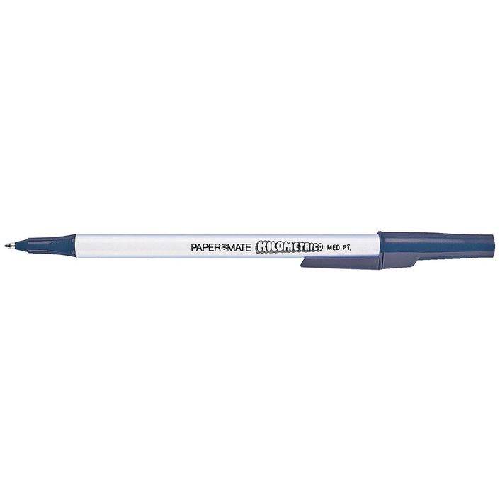 Kilometrico Medium Ball Point Pen Black Bx50 (FS)