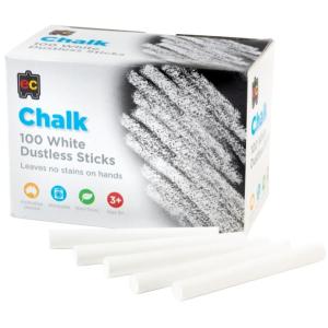 Chalk Classroom EC White Bx100 (FS)
