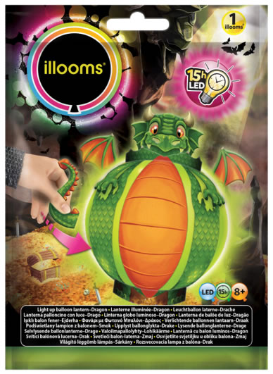 Balloons LED Illoom MYO Dragon Lantern (FS)