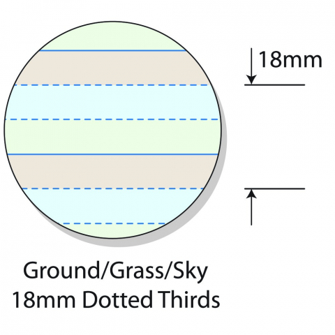 Exercise Book Ground/Grass/Sky A4 64 Page 18mm Dotted Thirds - Snail (FS)
