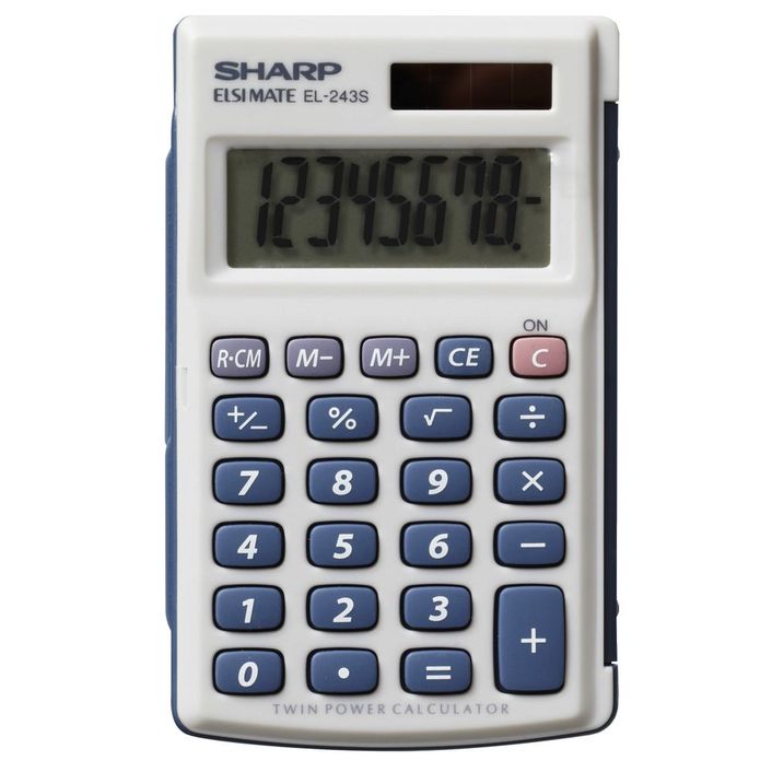 Calculator Pocket Sharp EL243S (FS)