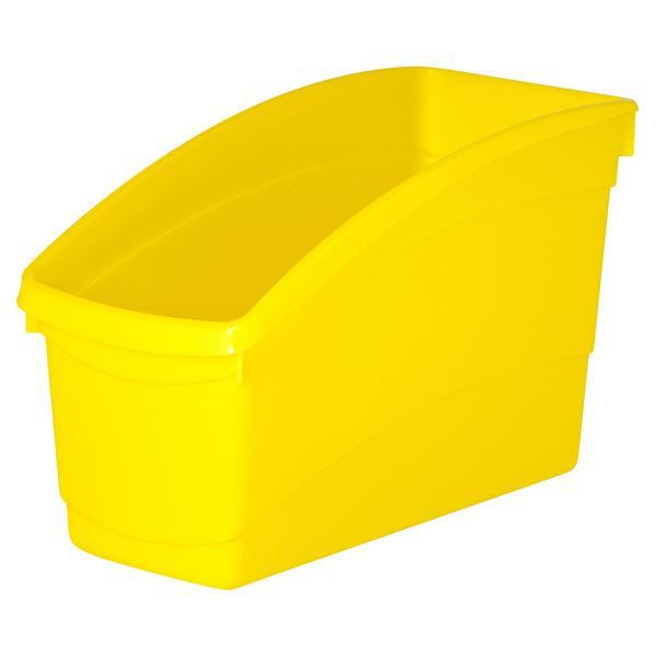 Elizabeth Richards Plastic Book and Storage Tub - Yellow