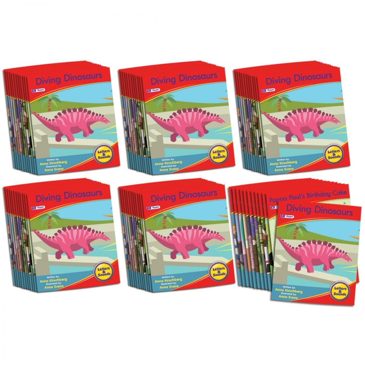 Decodable Readers Phase 6 - Spelling Fiction (6-Pack)