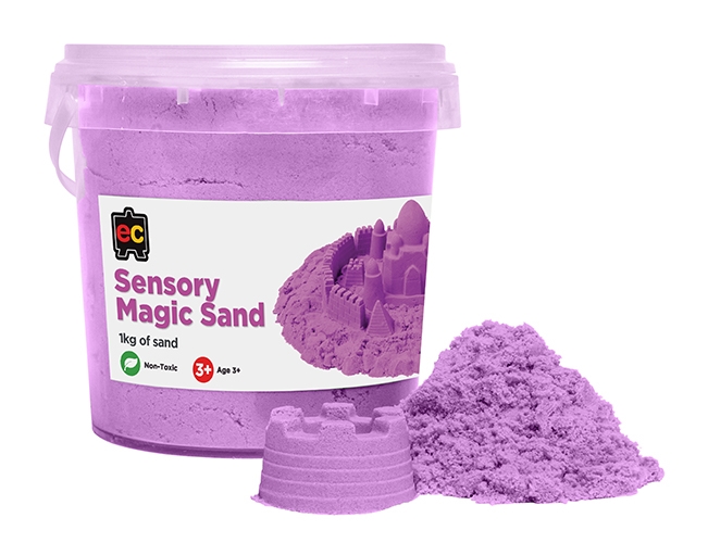 Sensory Magic Sand 1kg Purple