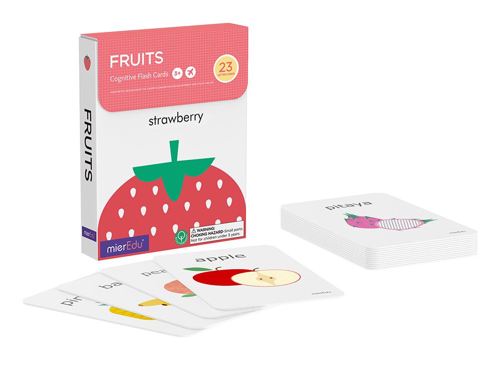 Cognitive Flash Cards - Fruits