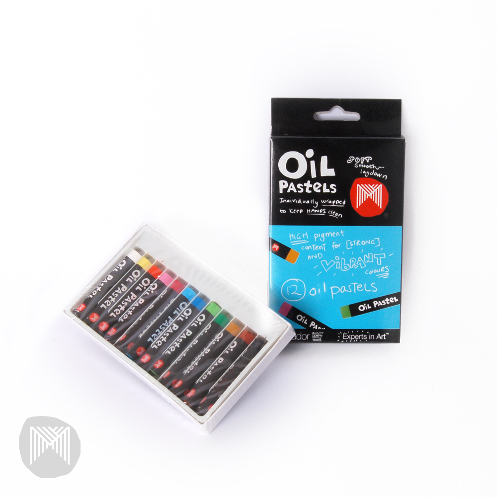 Pastels Oil Micador Pack 12