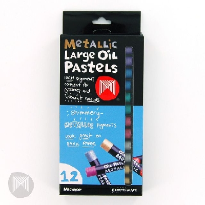 Pastels Oil Micador Metallic 12 (FS)