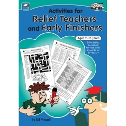 Activities for Relief Teachers and Early Finishers - Ages 11+