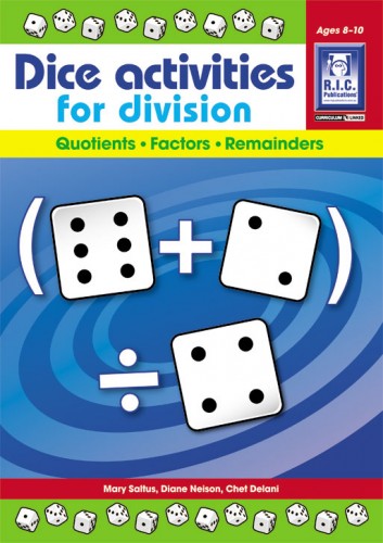 Dice Activities for Division - Ages 8-10